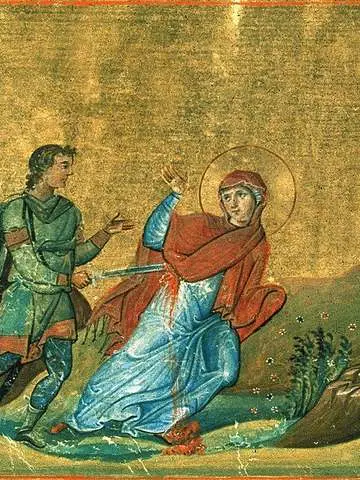Icon of Anysia of Thessaloniki