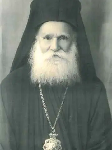 Icon of Chrysostomos the New of Florina