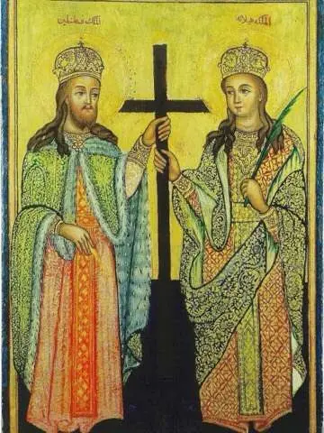 Icon of Constantine and Helen