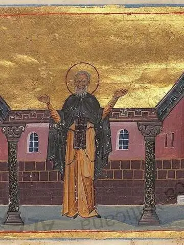 Icon of Cyriac the Hermit