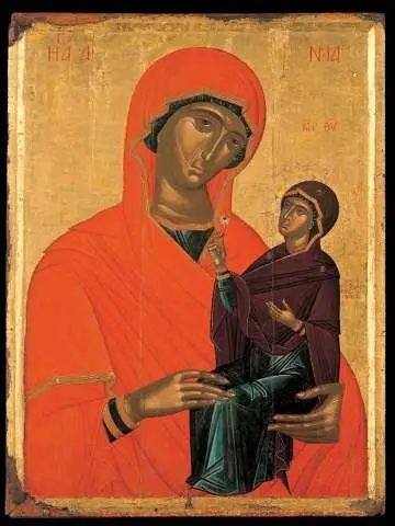 Icon of Dormition of Anne