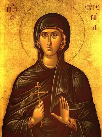 Icon of Eugenia of Rome