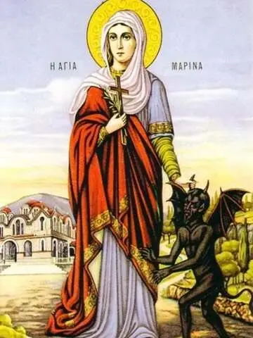 Icon of Marina the Great Martyr
