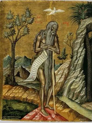 Icon of Onuphrios the Great