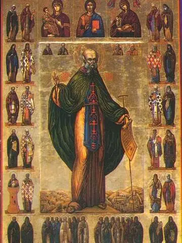 Icon of Savas the Sanctified