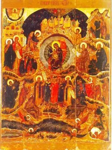 Icon of Synaxis of the Theotokos