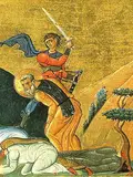 Icon of Cyrus and John