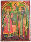 Icon of Cyril and Methodios, Enlighteners of the Slavs