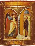 Icon of Miracle of Archangel Michael at Chonae