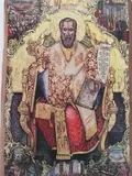 Icon of Myron of Crete (Bishop)