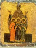 Icon of Sophia and Faith, Hope, Love