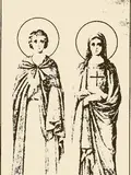 Icon of Timothy and Maura