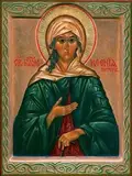 Icon of Xenia of Petersburg