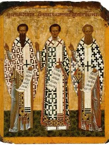 Icon of Three Holy Hierarchs