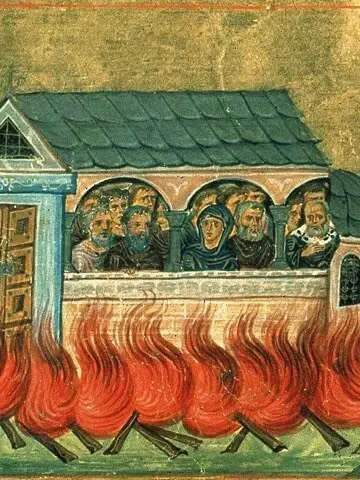 Icon of Twenty Thousand Martyrs of Nicomedia